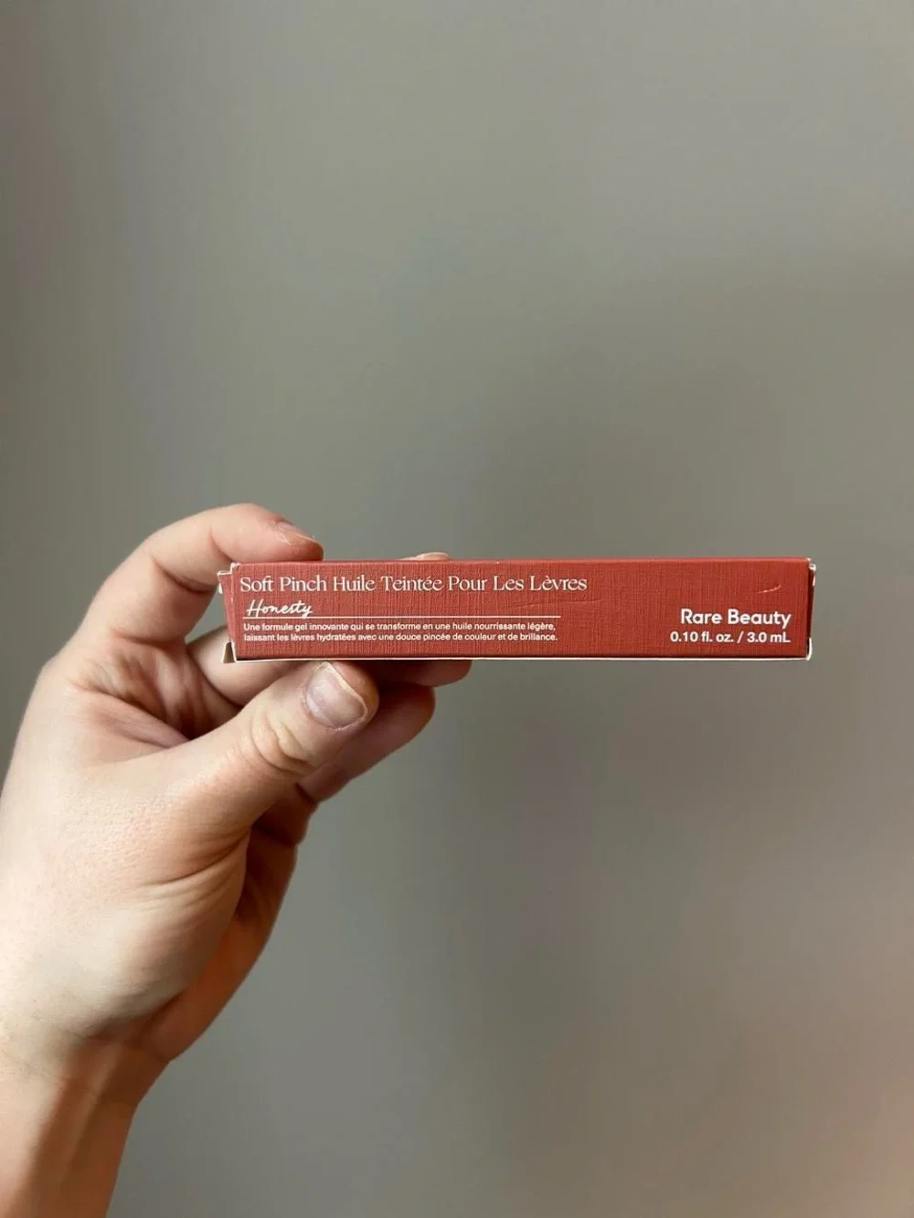 Brand new Rare Beauty Soft Pinch Tinted Lip Oil in the shade Honesty.